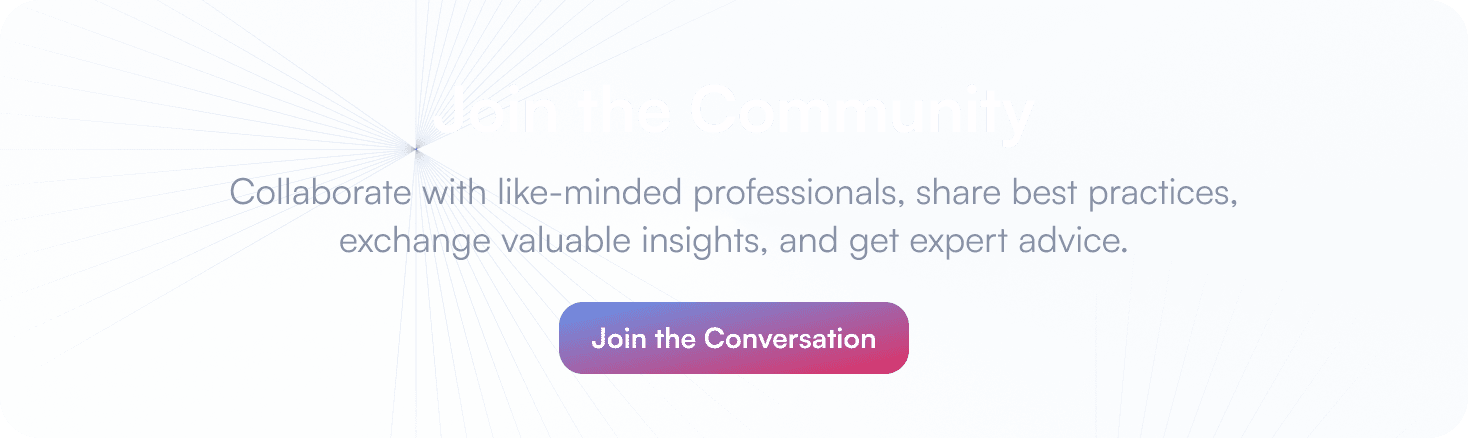 Join the Community