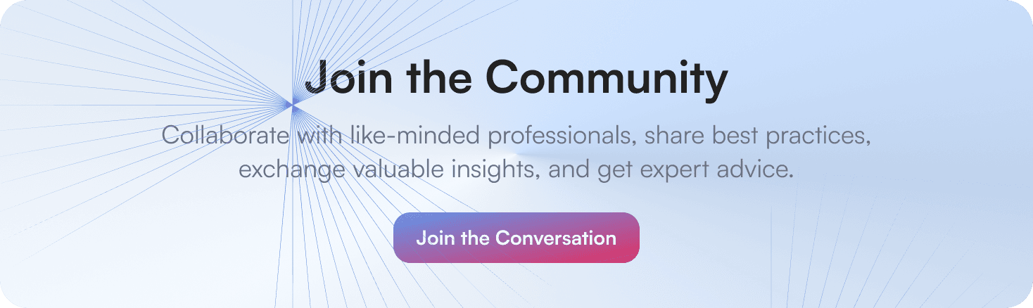 Join the Community